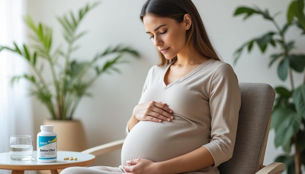 découvrez les informations essentielles sur l'utilisation du citrate de bétaïne pendant la grossesse, ses bienfaits et précautions à prendre pour assurer la sécurité de la future maman et du bébé.