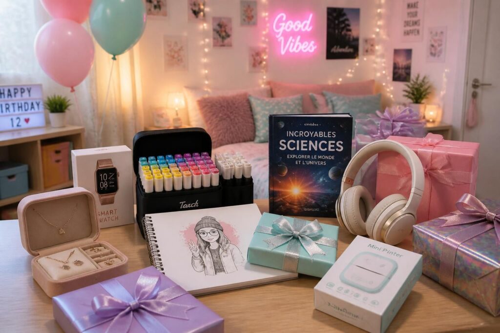découvrez des idées de cadeaux originales et tendances pour une fille de 12 ans, parfaites pour un anniversaire mémorable et réussi.