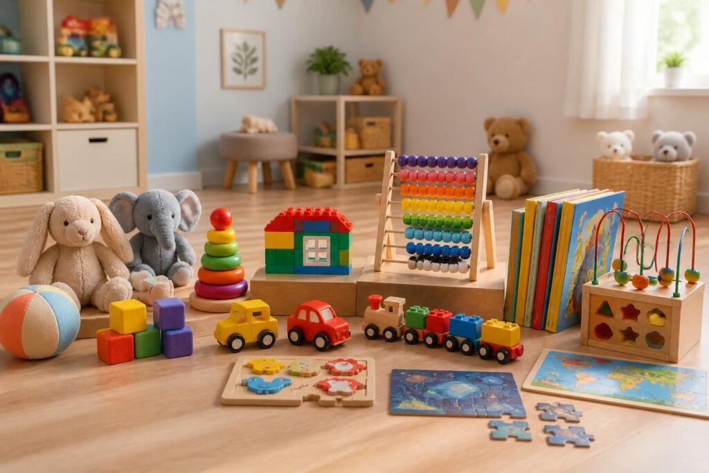 découvrez notre sélection d'idées cadeaux pour enfants de 1 à 6 ans, adaptées à chaque âge pour faire plaisir et stimuler leur développement.