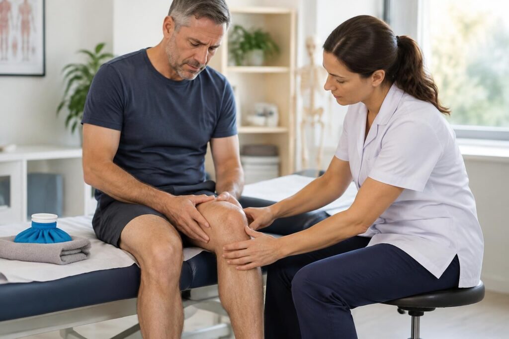 fissure du ménisque : découvrez les symptômes, les causes possibles et les bons réflexes à adopter en cas de douleur au genou.