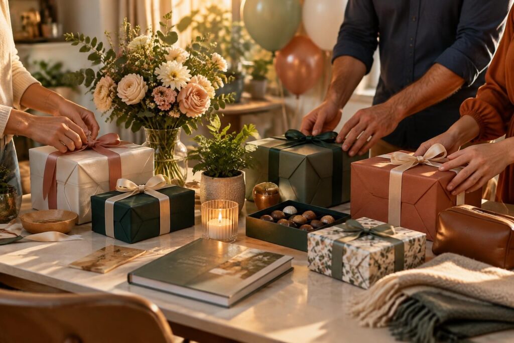 trouvez l’idée cadeau d’anniversaire idéale pour une femme, un homme ou un proche : des inspirations originales pour faire plaisir à coup sûr.